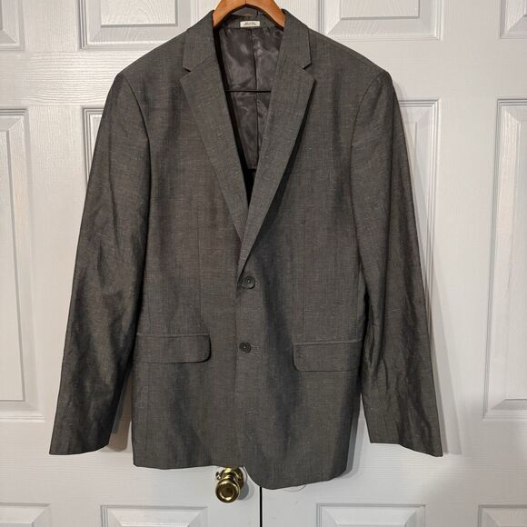 Calvin Klein Sz L / 42R Men's Blazer 2-Button Front Single Vent Sportcoat Blazer - Picture 1 of 12